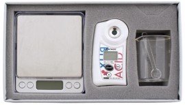 Atago 7104 PAL-BX/ACID4 Pocket Brix-Acidity Meter Strawberry Master Kit, 0 to 60% Brix Scale Range, 0.1 to 3.5% Acid Range-