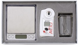 Atago 7303 PAL-Easy ACID3 Pocket Acidity Meter Tomato Master Kit -