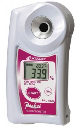 ATAGO PAL-102S Cutting Oil Refractometer, 0 to 70%-