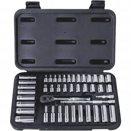 ATD Tools 1200 Socket Set, SAE/metric, 1/4" drive-