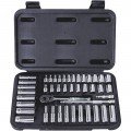 ATD Tools 1200 Socket Set, SAE/metric, 1/4" drive-