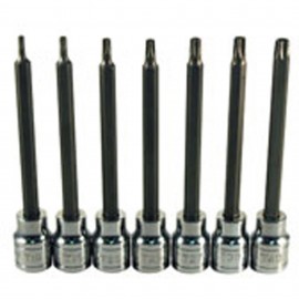 ATD Tools 13774 Star Bit Socket Torx Set, extra long, 7-piece-