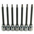 ATD Tools 13774 Star Bit Socket Torx Set, extra long, 7-piece-