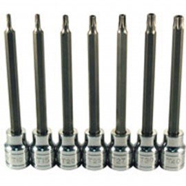 ATD Tools 13776 Bit Socket Set, extra long, tamper-resistant star-