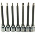 ATD Tools 13776 Bit Socket Set, extra long, tamper-resistant star-