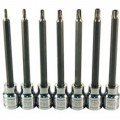 ATD Tools 13776 Bit Socket Set, extra long, tamper-resistant star-