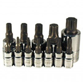 ATD Tools 13777 Bit Socket Set, star plus, 12-piece-