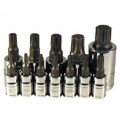 ATD Tools 13777 Bit Socket Set, star plus, 12-piece-