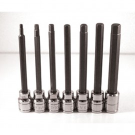 ATD Tools 13786 Hex Bit Socket Set, extra long SAE, 7-piece-