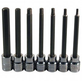 ATD Tools 13787 Hex Bit Socket Set, metric, extra long-