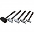 ATD Tools 4045 Hammer Set, fiberglass handles, 5-piece-
