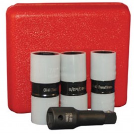 ATD Tools 4354 Protective Wheel Nut Flip Impact Socket, 1/2" drive, 4-piece-