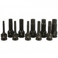 ATD Tools 4605 Impact Hex Driver Set, 1/2" drive metric, 10-piece-