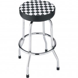 ATD Tools 81055 Shop Stool, checker design-