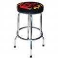 ATD Tools 81056 Shop Stool, flame design-