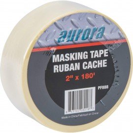 Aurora Tools PF888 Masking Tape, 48 mm w x 55 m l, beige-