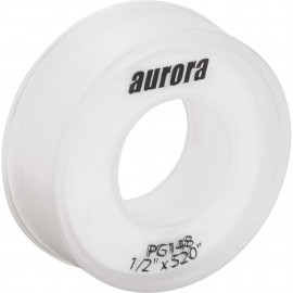 Aurora Tools PG148 Sealing Tape, ptfe, 520" l x 1/2" w-