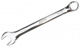 Aurora Tools TYK605 Chrome-Plated Combination Wrench, 9/16&quot;-