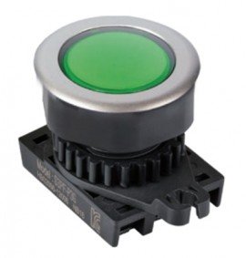 Autonics S3PF-P3RBLM Push Button, modular, red-