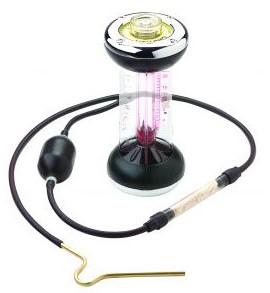 Bacharach 0010-5012 Fyrite O2 Testing Indicator with Sampling Assembly and Carry Case, 0 to 21%-