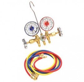 Bacharach 2002-4300 MS430 Manifold Set with Sight Glass for R-410a Refrigerant, 0-500/0-800 psi Gauges-