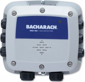 Bacharach MGS-450 Single-Gas Detector with IP41 enclosure rating, NH<sub>3</sub>, 0 to 1000 ppm-