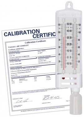 Baker B6030 Wet/Dry Bulb Hygrometer-