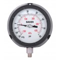 Baker LF45 Series Liquid Filled Pressure Gauge, 30&amp;quot;-0 to 60 psi, 4.5&amp;quot; dial, &amp;frac14;&amp;quot; NPT bottom, impact resistant phenolic case-