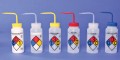 Bel-Art 11816-0007 Safety-Vented and Labeled Wide-Mouth Wash Bottles, 16 oz, ethyl acetate-