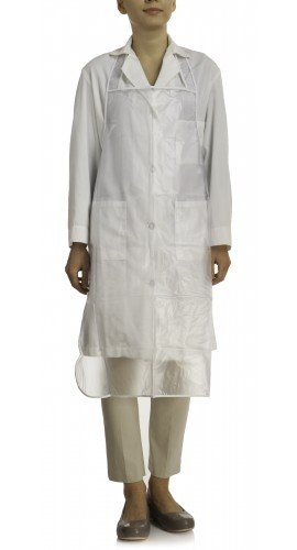 Bel-Art 24603-0001 Vikem Vinyl Apron, 36 x 27"-