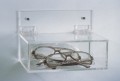 Bel-Art 24877-0001 Acrylic Safety Eyewear Holder, 6 x 9 x 3.18&quot;-