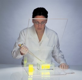 Bel-Art 24976-0001 Beta Acrylic Shield, 14.75 x 12 x 8&quot;-