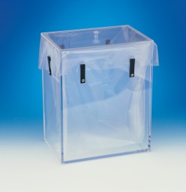 Bel-Art 24984-0000 Acrylic Beta Box with clips, 15 x 12 x 8&quot;-