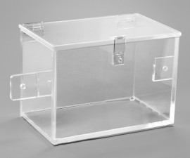 Bel-Art 24987-0000 Acrylic Beta-Safe Storage Box, 7 x 6 x 10"-