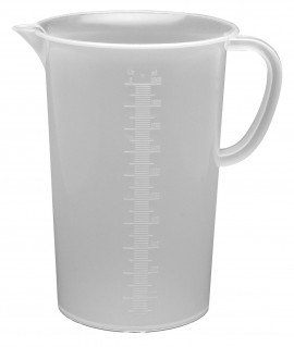 Bel-Art 28992-0000 Tall Form Graduated Pitcher, 2000 ml-