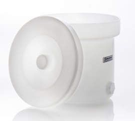 Bel-Art 35103-0000 Polly-Crock Tank with lid, 3 gal, 11"-