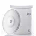 Bel-Art 35110-0000 Polly-Crock Tank with lid, 10 gal, 18&quot;-