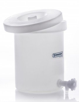Bel-Art 35226-0000 Polly-Crock Tank with lid and faucet, 6 gal, 16&quot;-
