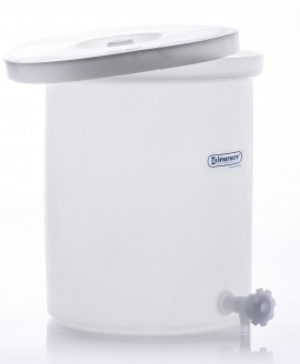 Bel-Art 35235-0000 Polly-Crock Tank with lid and faucet, 15 gal, 20.5"-
