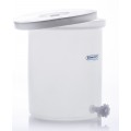 Bel-Art 35235-0000 Polly-Crock Tank with lid and faucet, 15 gal, 20.5&quot;-