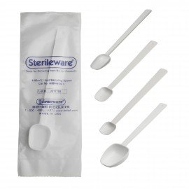 Bel-Art 369401010 Sterileware Double Bagged Spoon, long handle, &amp;#188; tsp-