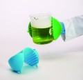 Bel-Art 38000-0001 The Original Silicone Hot Hand Protector, 7.5 x 3.88&quot;, Sky Blue-