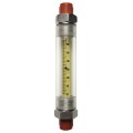 Bel-Art 40402-0010 Riteflow Borosilicate Glass Guarded Flowmeter, 65 mm, size 2-