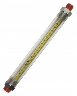 Bel-Art 40403-0095 Riteflow Borosilicate Glass Guarded Flowmeter, 150 mm, size 2-
