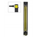 Bel-Art 40407-0075 Riteflow Aluminum Mounted Flowmeter, 150 mm scale, size 2-