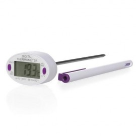 Bel-Art 609001100 DURAC Calibrated Electronic Stem Thermometer, 5" probe-