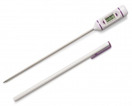 Bel-Art 609001500 DURAC Calibrated Electronic Stem Thermometer, IP65, -58 to 572&amp;#176;F, 7.75" probe-