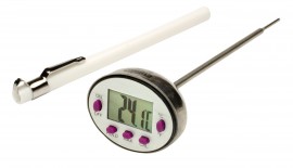 Bel-Art 60900-1600 H-B Durac Calibrated Electronic Stainless Stem Thermometer, -40 to 450&amp;deg;F-