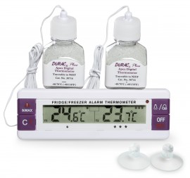 Bel-Art 61000-0300 FRIO Dual Zone Electronic Thermometer, -40 to 158&amp;deg;F-