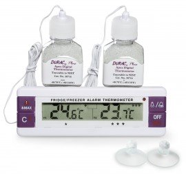 Bel-Art 61000-0300 FRIO Dual Zone Electronic Thermometer, -40 to 158&amp;deg;F-
